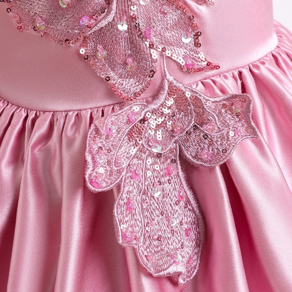 Luxury Birthday Wedding Princess Embroidered Sparkly Gown Dress - Picture 5 of 11